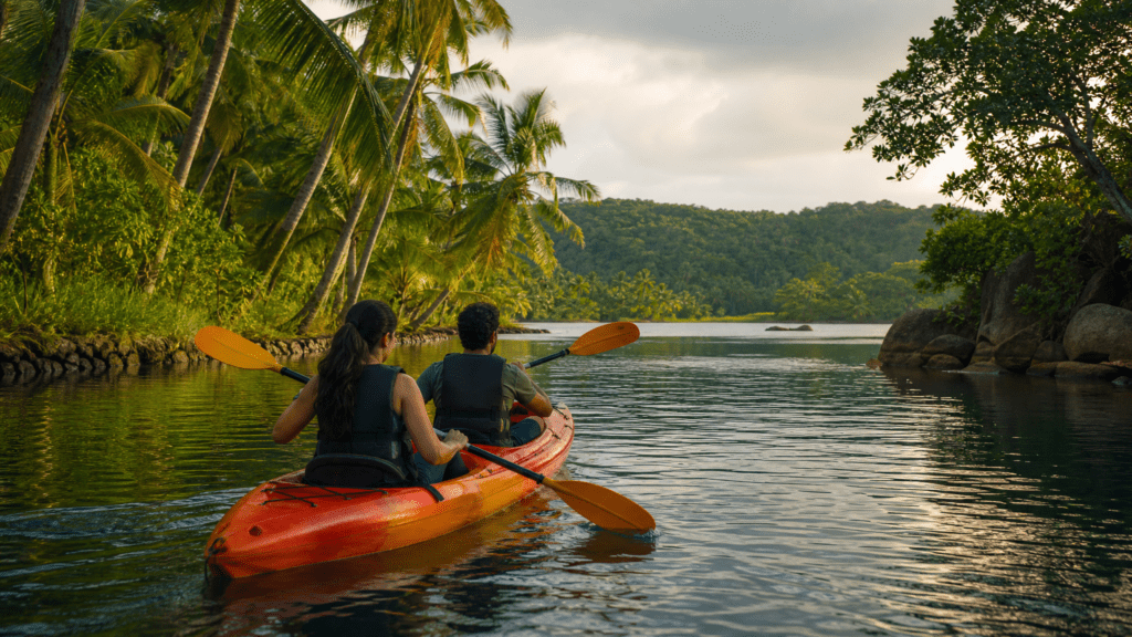 Backwater Kayaking in Saligrama