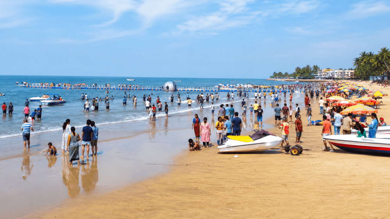 Malpe beach - Top tourism place in udupi
