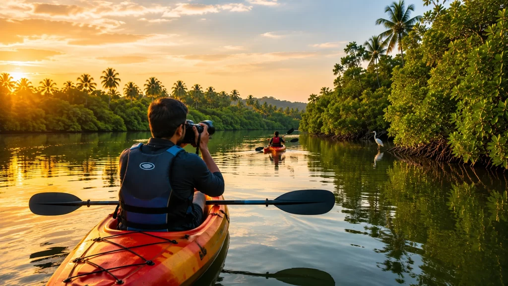 Photography Kayaking in Udupi